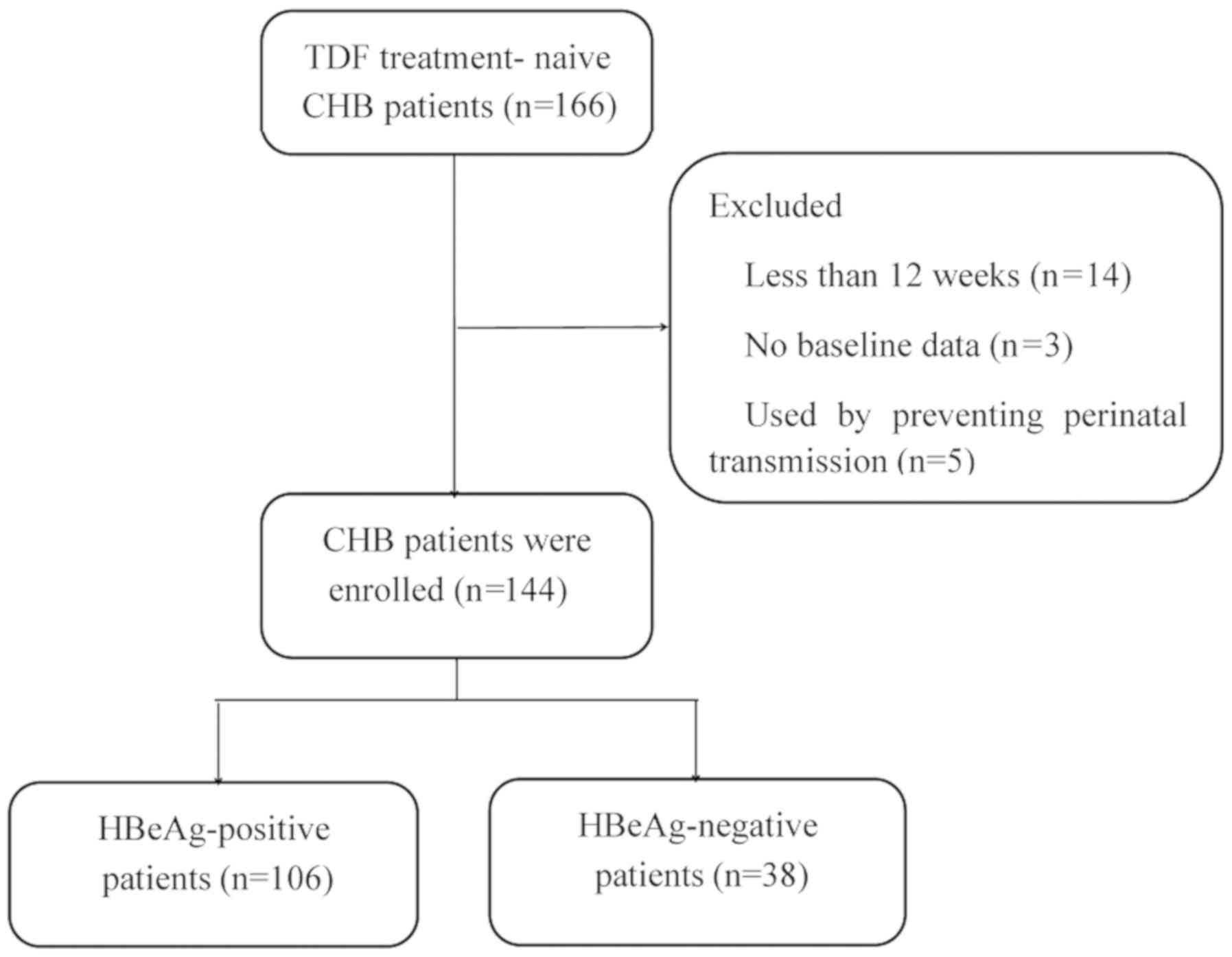 Hepatitis B Viral Load Chart