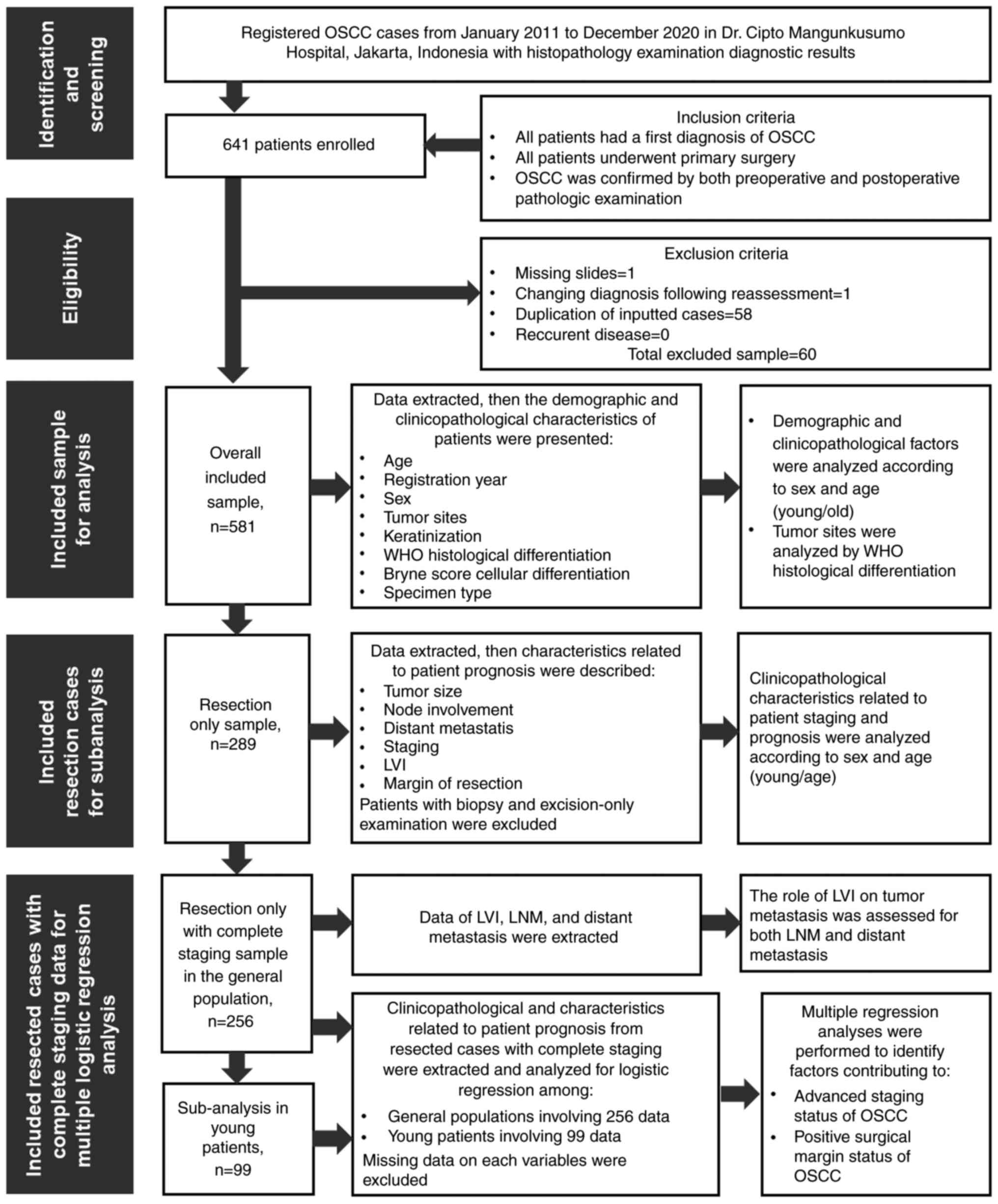 Clinicopathological Characteristics and Prognosis of 91 Patients